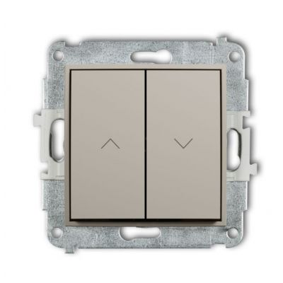 KARLIK MINI Łącznik żaluzjowy z podtrzymaniem taupe 60MWP-88 (60MWP-88)